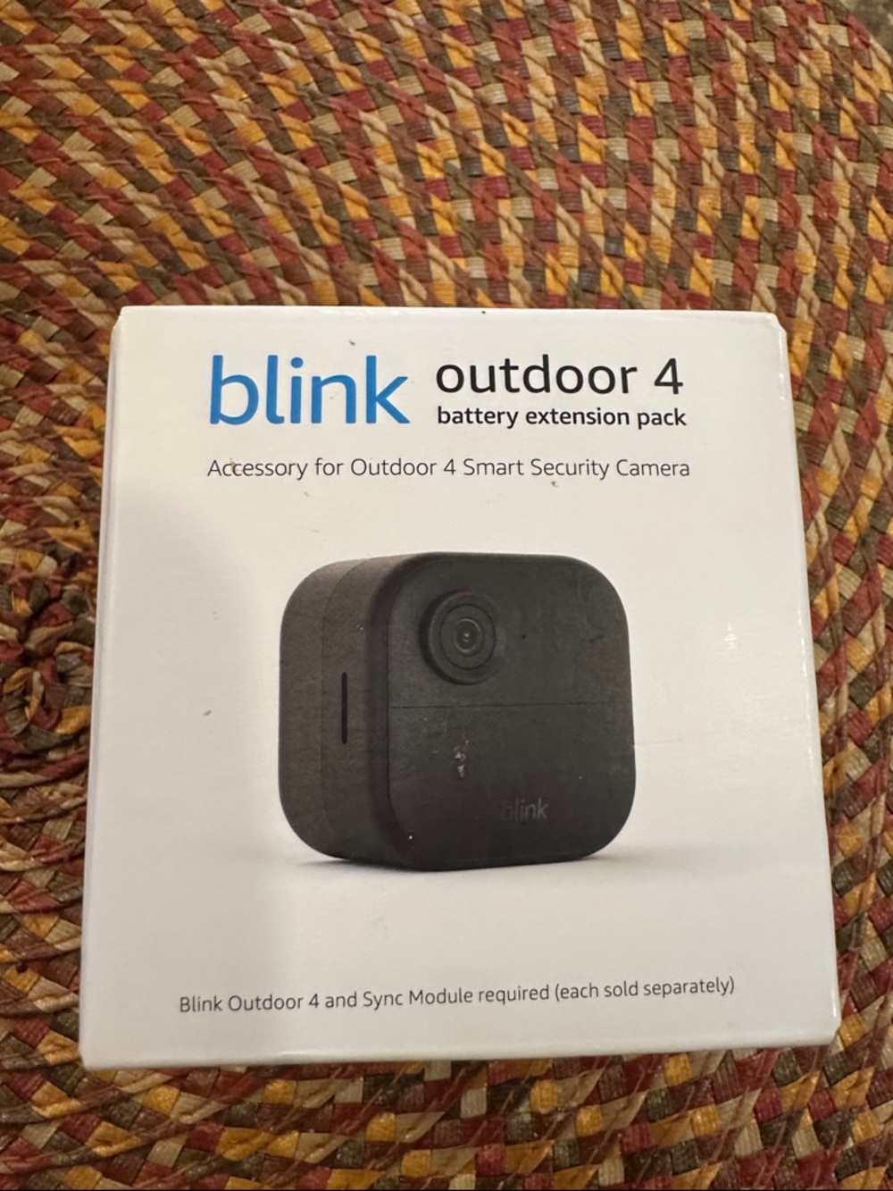 Blink Outdoor 4 Battery Extension Pack - Black New in Box